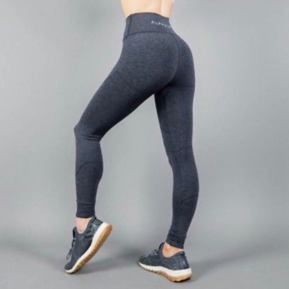 Alphalete Revival Leggings Charcoal Grey M